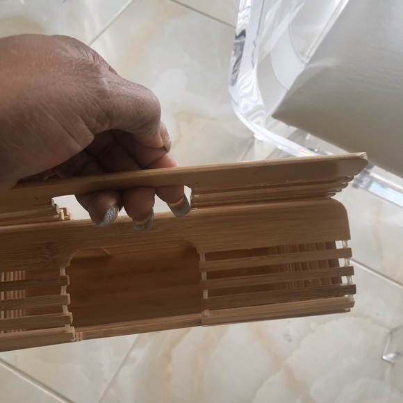 Box wooden purse - Picture 3 of 5